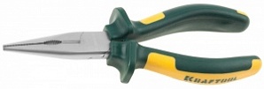22011-3-16 Тонкогубцы Kraftool Cr-Mo,маслобензост двухкомп рукоятки, шарнирное соединение,160мм 22011-3-16 Тонкогубцы Kraftool Cr-Mo,маслобензост двухкомп рукоятки, шарнирное соединение,160мм