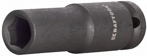 27942-14 Торц. головка Kraftool удар., удлиненная, 14мм 27942-14 Торц. головка Kraftool удар., удлиненная, 14мм